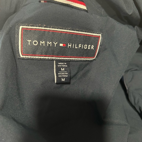 Tommy Hilfiger Women's Navy Puffer Jacket - Picture 5 of 5
